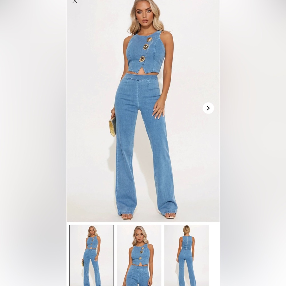 Women's Blue Jean Set